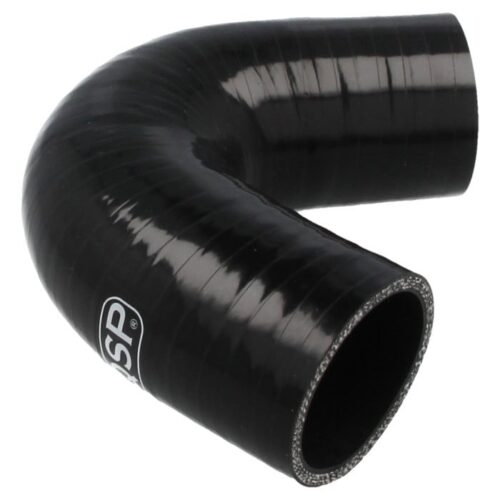 Silicone hose – 135° bend – 22 mm – Black