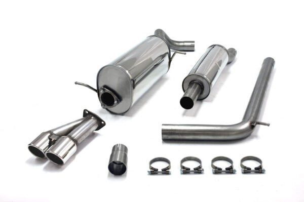 Simons Cat-Back System – Audi A1 [8X] hatchback 2011-2018 tailpipe 2x Ø 80 mm