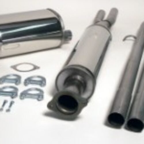 Simons Cat-Back System – Volvo S60 (I) Sedan 2001- tailpipe Ød 100 mm