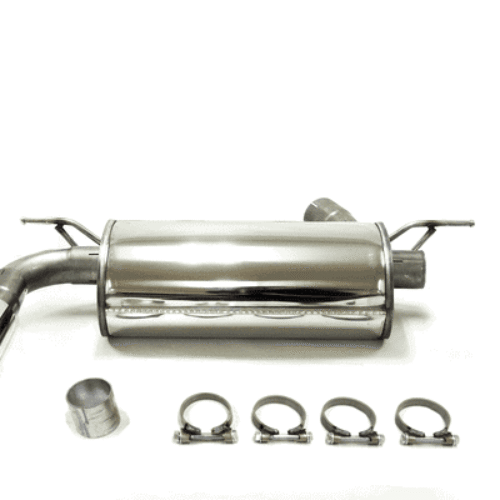 Simons Rear Silencer – BMW 3 Series sedan/touring [F30/31] 07/2015- 320i/330i 2WD/xDrive tailpipe 2x Ø 80 mm
