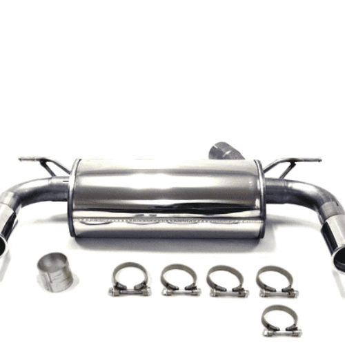 Simons Rear Silencer – BMW 3 Series sedan/touring [F30/31] 07/2015- 320i/330i 2WD/xDrive tailpipe 1x Ø 90 mm left/right