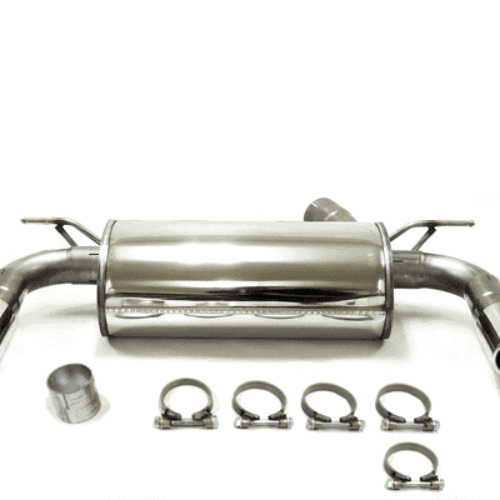 Simons Rear Silencer – BMW 3 Series sedan/touring [F30/31] 07/2015- 320i/330i 2WD/xDrive tailpipe 2x Ø 80 mm left/right