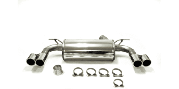 Simons Rear Silencer – BMW 3 Series sedan/touring [F30/31] 07/2015- 320i/330i 2WD/xDrive tailpipe 2x Ø 80 mm left/right