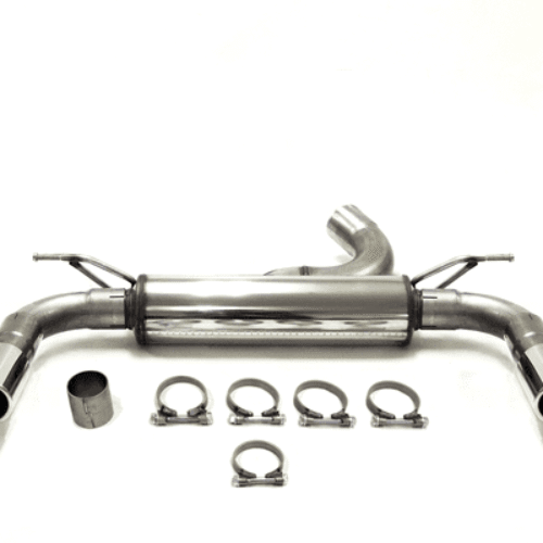 Simons Rear Silencer – BMW 3 Series sedan/touring [F30/31] 07/2015- 316d tailpipe 2x Ø 80 mm left/right