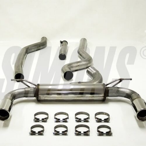 Simons Cat-Back System – BMW 3 Series sedan/touring [F30/31] -06/2015 316d tailpipe 1x Ø 90 mm left/right