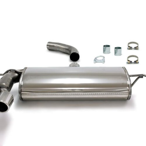 Simons Rear Silencer – Volkswagen Golf (V) Hatchback/Plus 2004- tailpipe 2x Ø 80 mm