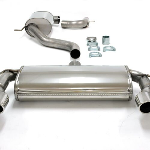 Simons Duplex Cat-Back System – Volkswagen Golf (V) Hatchback/Plus 2004- tailpipe 2x Ø 80 mm left/right