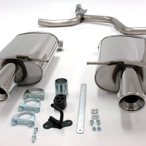 Simons Rear Silencer – Audi A4 2WD (B7) Sedan/Avant 2005- 1.6, 2.0, 1.9TDi, 2.0TDi