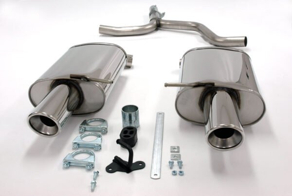 Simons Rear Silencer – Audi A4 2WD (B7) Sedan/Avant 2005- 1.6, 2.0, 1.9TDi, 2.0TDi