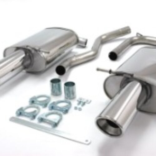 Simons Rear Silencer – Audi A4 2WD (B7) Sedan/Avant 2005- 1.8T, 2.0TFSi