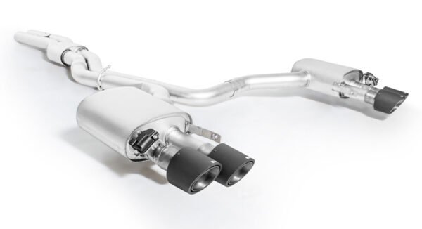 Remus Racing GPF-Back System – RS6 [F2] + GPF 2019- 4.0 turbo 441kW Mild Hybrid Avant tiptronic GPF (particulate filter) – Non-resonated, Sport muffler