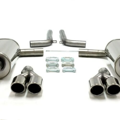 Simons Rear Silencer – Audi A6 [4F/C6] Avant/sedan 2005-2011 tailpipe 2x Ø 80Mm left/right