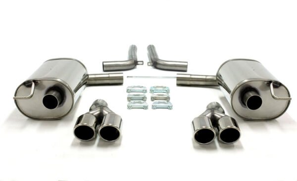 Simons Rear Silencer – Audi A6 [4F/C6] Avant/sedan 2005-2011 tailpipe 2x Ø 80Mm left/right
