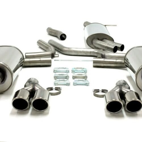 Simons Duplex Cat-Back System – Audi A6 [4F/C6] Avant/sedan 2005-2011 2WD 2.0 TFSI tailpipe 2x Ø 80 mm left/right