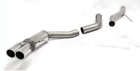Simons Cat-Back System – Audi A5 2WD Coupé/Sportback 2006- 2.0 TDI tailpipe 2x Ø 80 mm