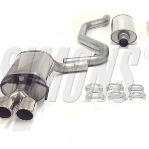 Simons Cat-Back System – Saab 9-3 (YS3F) Cabrio/SportSedan/SportCombi 2004-