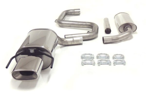 Simons Cat-Back System – Saab 9-3 (YS3F) Cabrio/SportSedan/SportCombi 2003- Stainless Steel