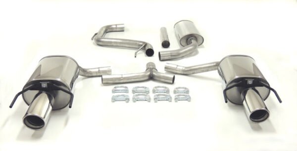 Simons Duplex Cat-Back System – Saab 9-3 (YS3F) Cabrio/SportSedan/SportCombi 2006-