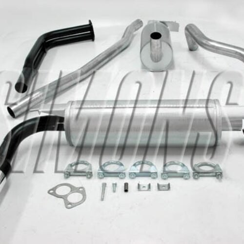 Simons Cat-Back System – Volvo 240 Series B17, B19, B21, B23: 1976-1988