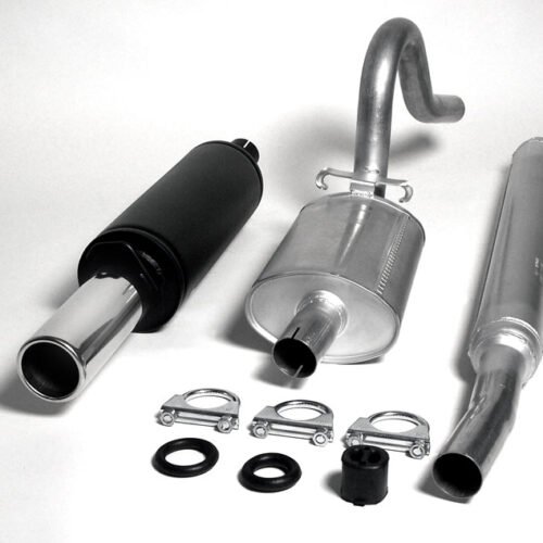 Simons Cat-Back System – Opel Ascona/Manta (B) model 1975-1990 tailpipe Ø 80 mm Aluminised Steel