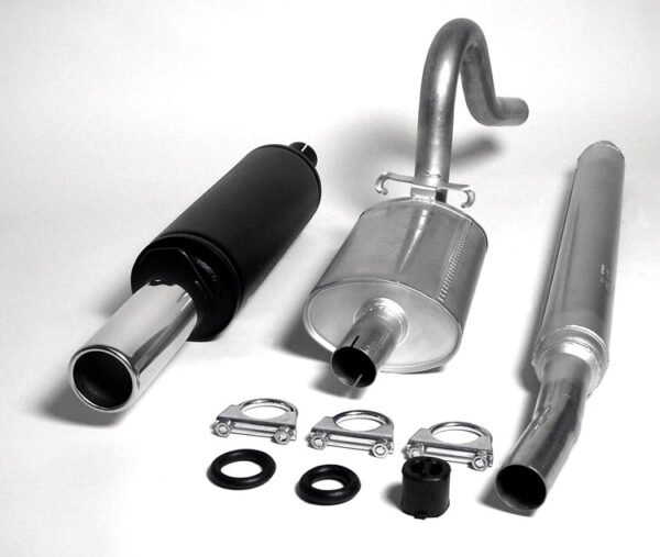 Simons Cat-Back System – Opel Ascona/Manta (B) model 1975-1990 tailpipe Ø 80 mm Aluminised Steel
