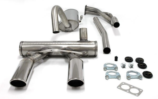 Simons Duplex Cat-Back System – Opel GT Coupé 1900 1968-1973 Stainless Steel