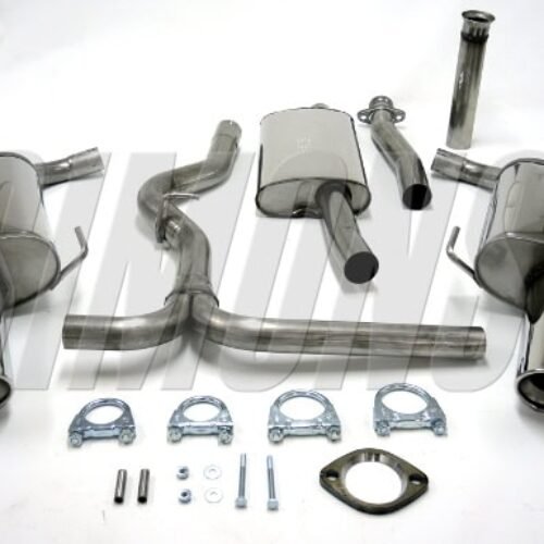 Simons Cat-Back System – Subaru Legacy 4 cylinder Wagon 2004-2009 2.0R, 2.5i