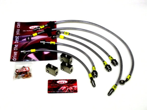 Honda Civic 07+ FN2 Type-R Stainless Brake Lines 9-Pieces - 210414