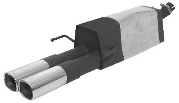 Remus Sport Exhaust – Astra Type G 1998- 1.6, 1.6 16V, 1.8 16V: Sedan chassis no. Y2230813=>
