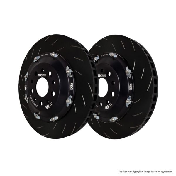 SG2FC2343- EBC SG2FC 2-Piece Slotted Brake Discs; Front