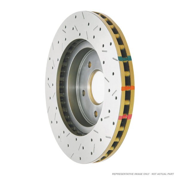 DBA43770XS - 4000 Series XS Gold Brake Rotor; Front - Image 2