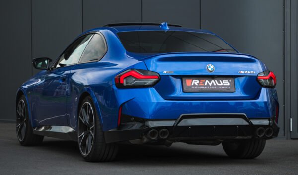 Remus Racing Cat-Back System – M 2 Series M240i(x) [G42] GPF 2021- 3.0 275 kW GPF (particulate filter): coupe – Sport muffler