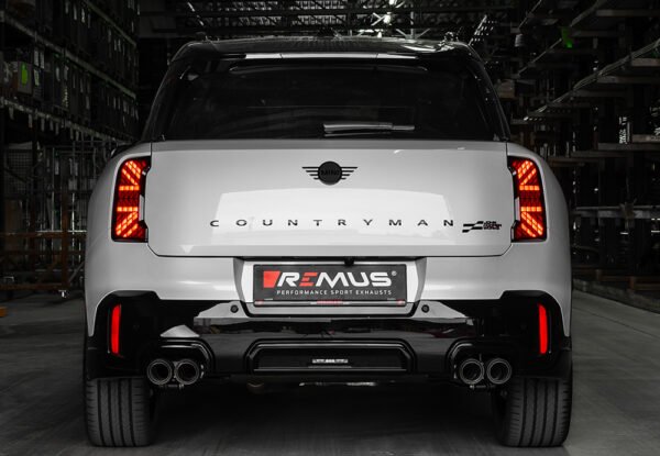 Remus Secondary Cat-Back System – MK IV 2023- Countryman [U25] JCW ALL4 2.0 turbo 221 kW GPF (particulate filter) - Image 2