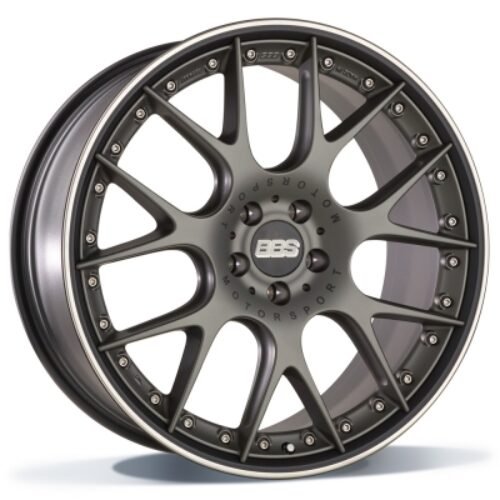 BBS CH-RII platinum/black 10.5X22 5×112 ET: 20 NB: 82