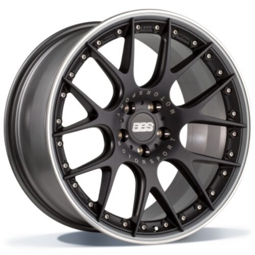 BBS CH-RII satin black/titanium 9.5X20 5×112 ET: 25 NB: 82