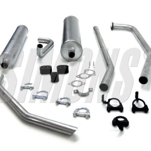 Simons Cat-Back System – Volvo Duett 445, P210 B18 1962-1966 up to chassis no. -83.399
