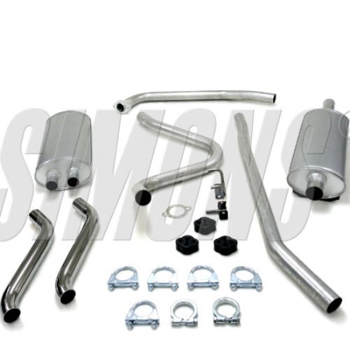 Simons Cat-Back System – Volvo P1800S/P1800E B18B until 1965