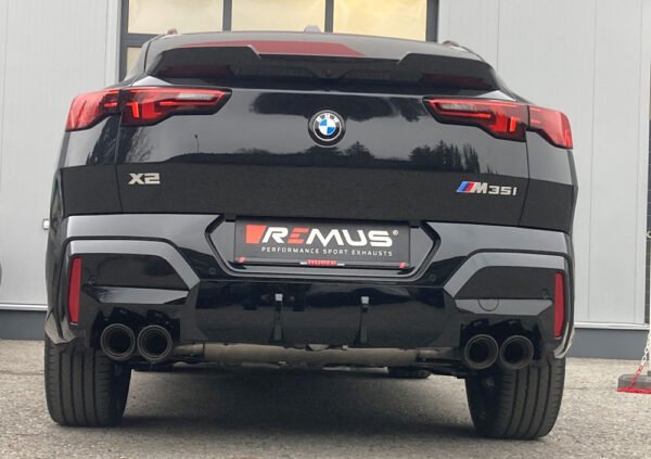 Remus Racing GPF-Back System – X2 M35i M35i [U10] 2024- xDrive 2.0 221 kW GPF (particulate filter) 10/2024-