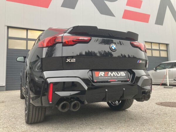 Remus Secondary Cat-Back System – X2 M35i M35i [U10] 2024- xDrive 2.0 221 kW GPF (particulate filter) 10/2024- - Image 2