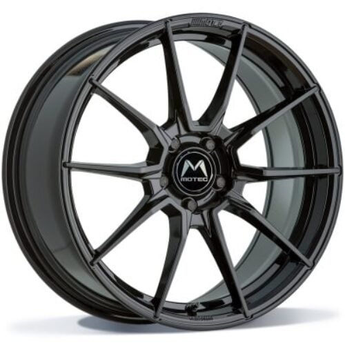 Motec Ultralight Black painted 8X18 5×112 ET: 40 NB: 66.5 MB