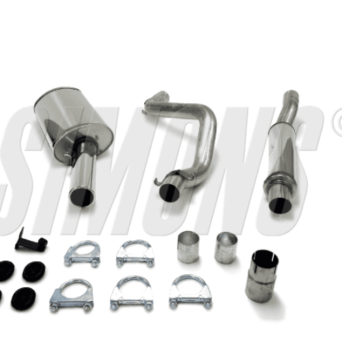 Simons Competition Cat-Back System – Volkswagen Golf (I) Hatchback 1974-1983