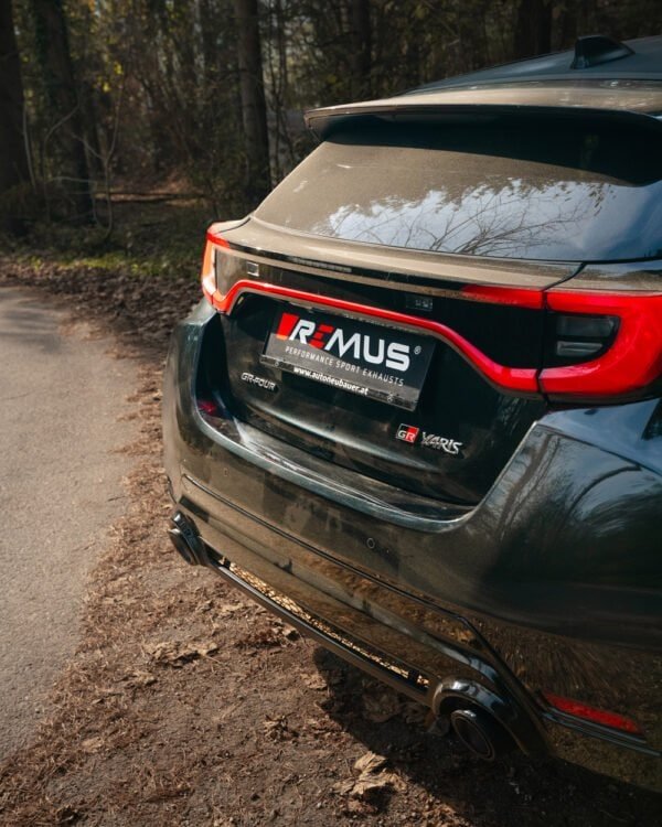 Remus GPF-Back System – Yaris GR [G16E] Facelift 2024- [XPA1G] 1.6 turbo 206 KW 4WD + GPF (particulate filter) - Image 3