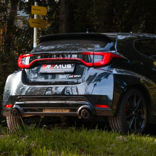 Remus GPF-Back System – Yaris GR [G16E] Facelift 2024- [XPA1G] 1.6 turbo 206 KW 4WD + GPF (particulate filter)