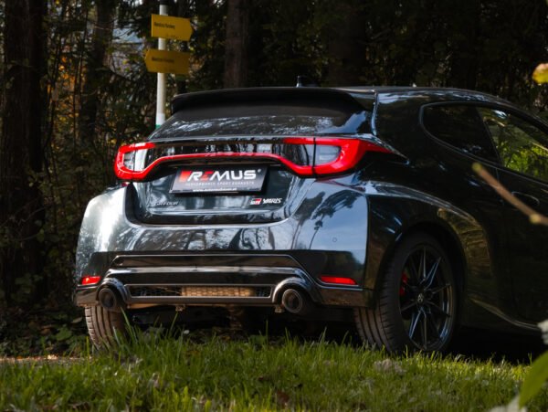 Remus GPF-Back System – Yaris GR [G16E] Facelift 2024- [XPA1G] 1.6 turbo 206 KW 4WD + GPF (particulate filter)