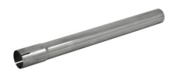 Simons Straight Pipe 0.5 m – Ø 48 mm Stainless Steel