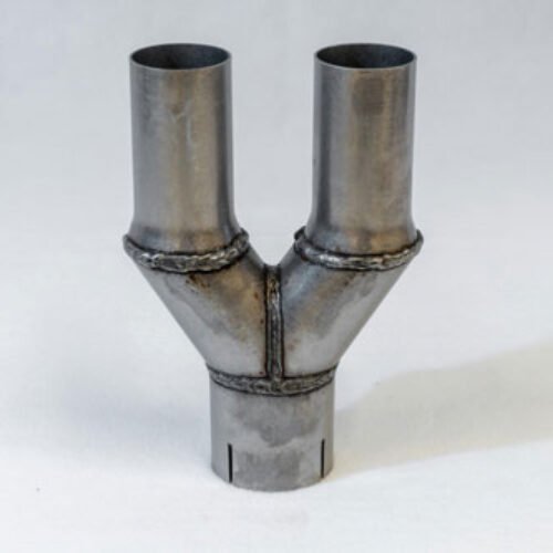 Simons Exhaust Tip Y-pipe for tailpipe 2x Ø 80 mm – Ø 50.8 mm (2″)
