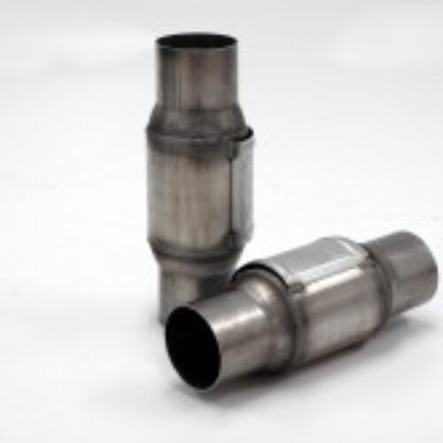 Simons Sports Catalytic Converter Ø 100 mm 100 cells metallic – connection Ø 76 mm sleeves