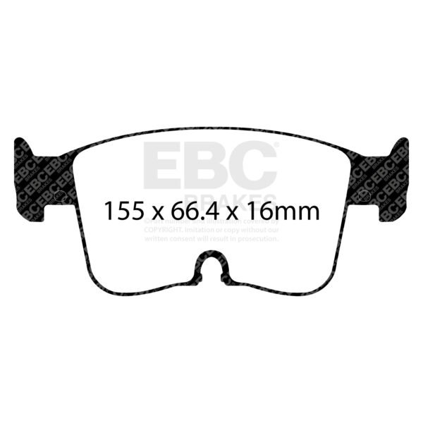 DPX2479 - EBC Ultimax Brake Pads; Front - Image 2