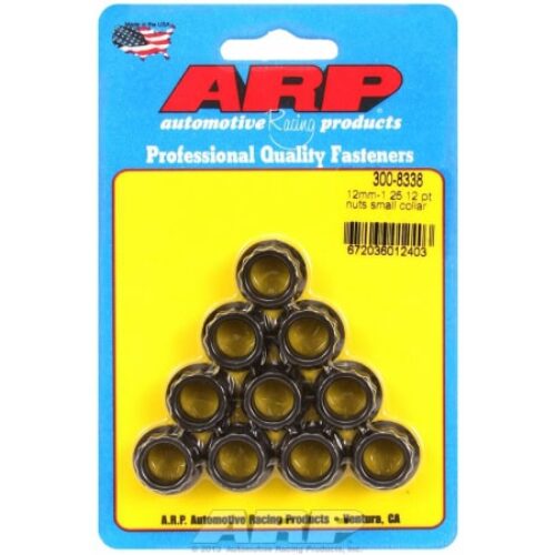ARP Nut Kit M12 x 1.25 12pt (small collar) (10pcs)