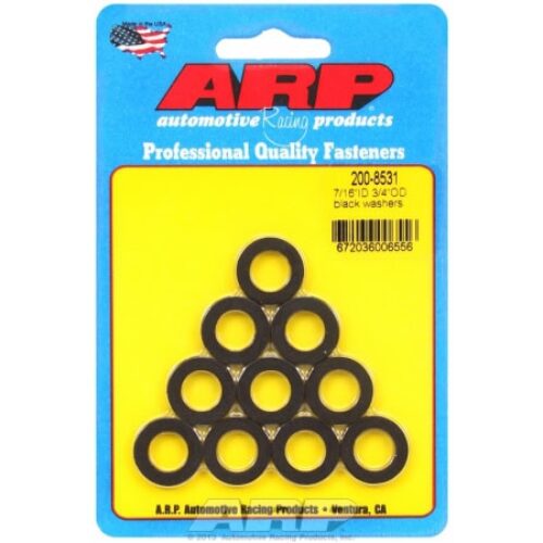 ARP Washers Black 7/16 ID 3/4 OD .120 TH (10pcs)
